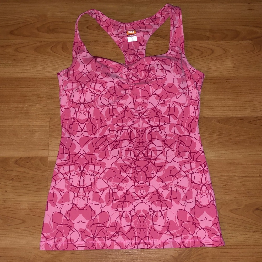 Lucy Power Activewear Racerback Tank Top
